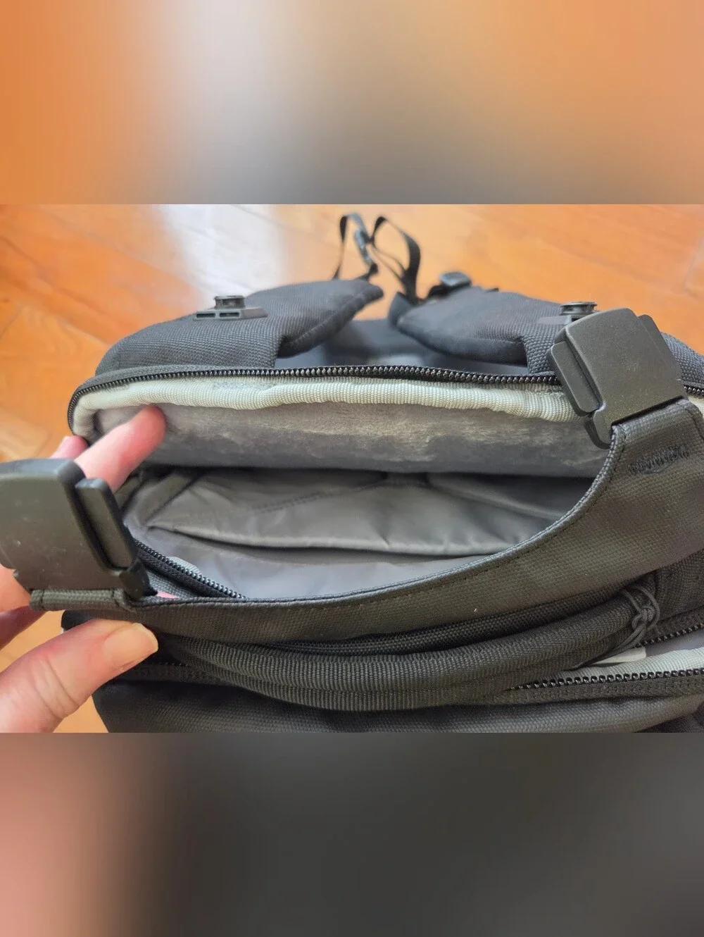 NWT Xactly Life Oxygen 35L Tech Travel Backpack - Black Intel Edition